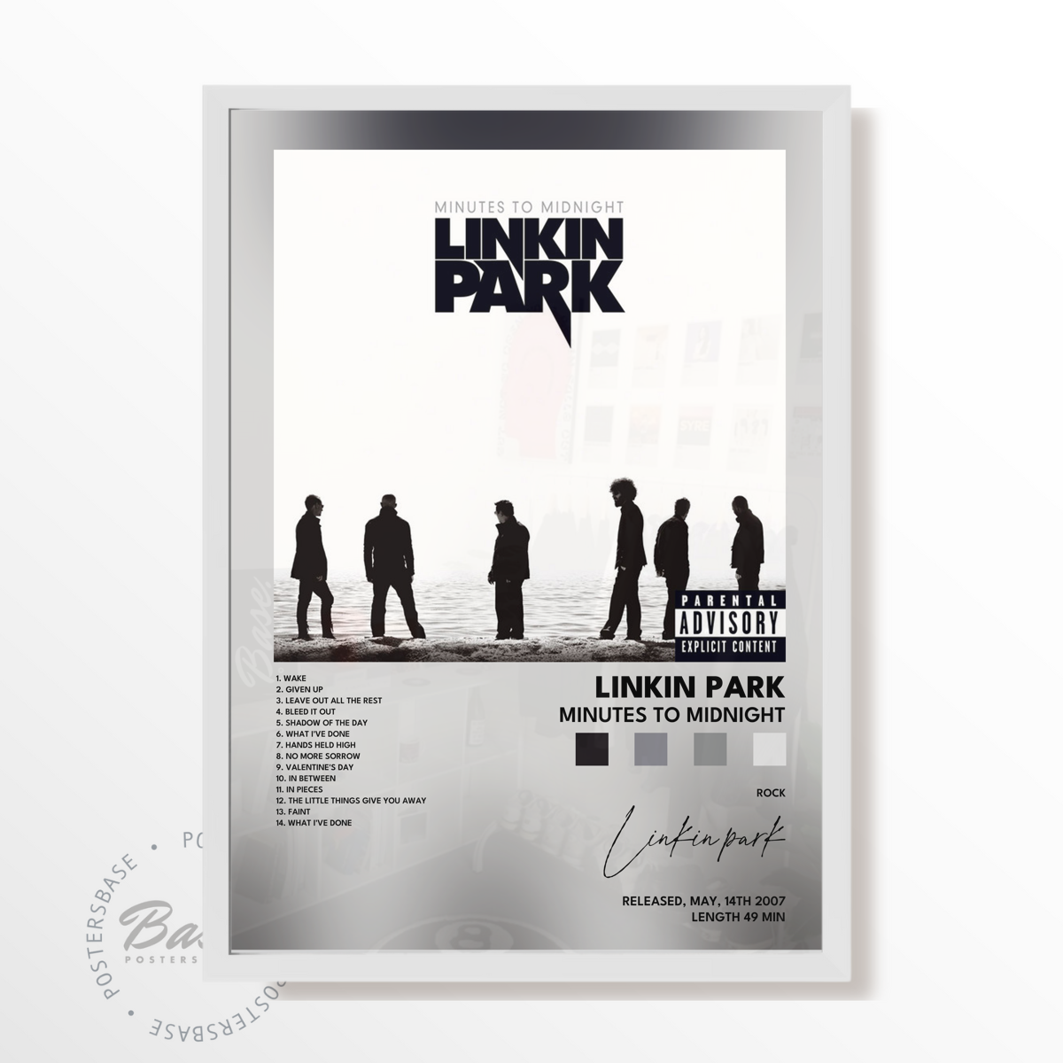 linkin park Minutes to Midnight poster