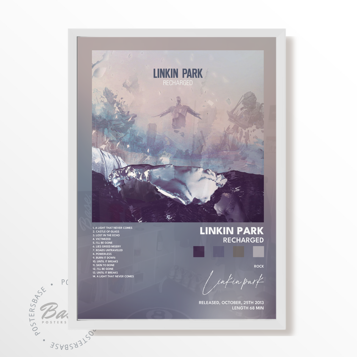 linkin park RECHARGED poster