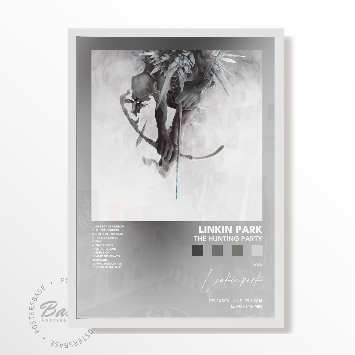 linkin park The Hunting Party poster