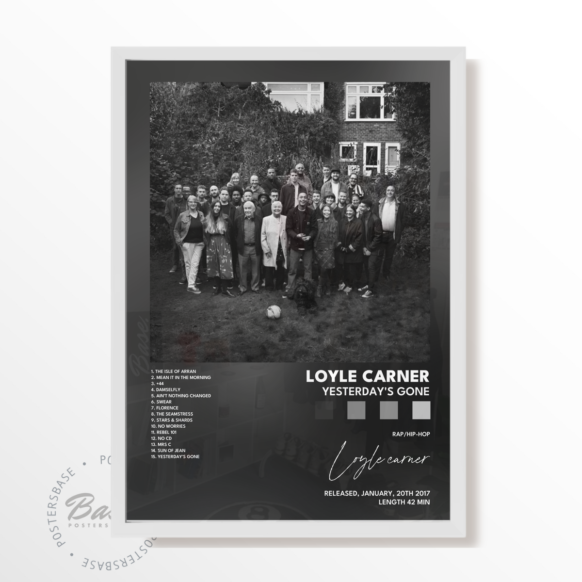 loyle carner Yesterdays Gone poster