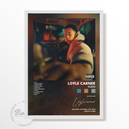 loyle carner hugo poster