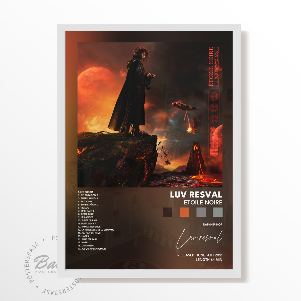 luv resval Etoile Noire poster