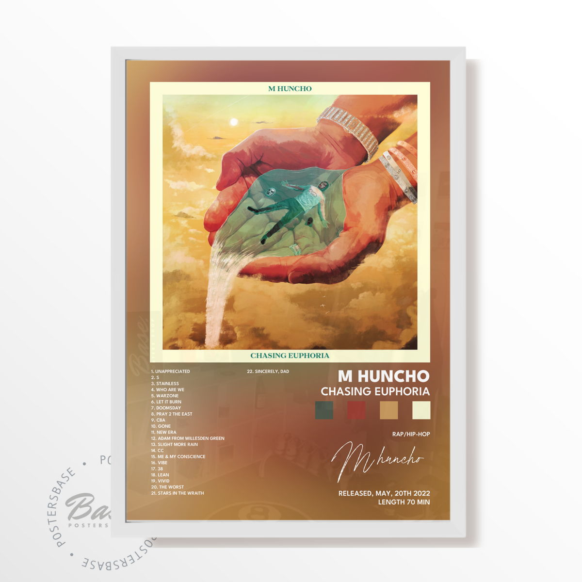 m huncho Chasing Euphoria poster