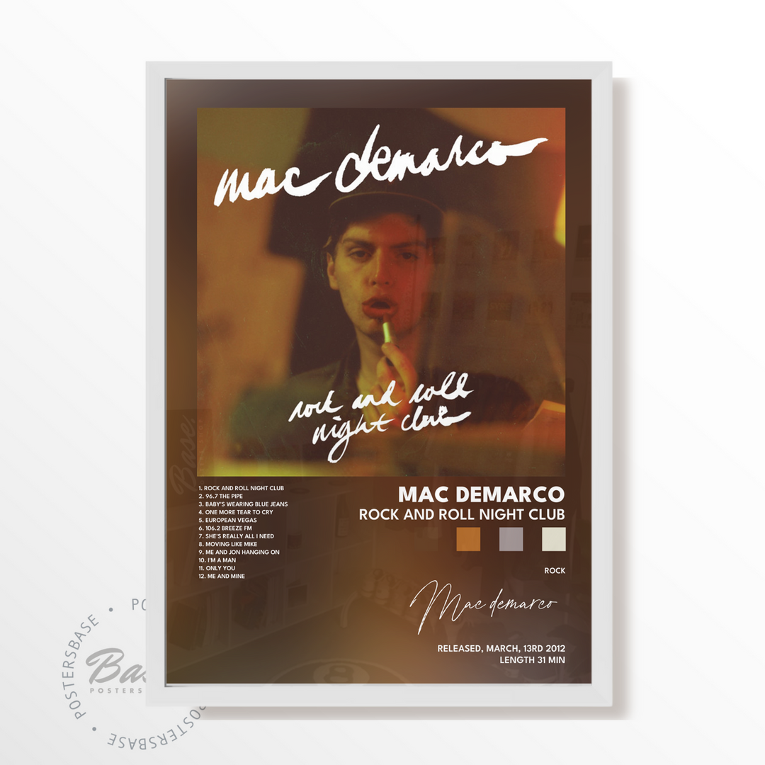 Posters of mac demarco Rock and Roll Night Club – from 11.95