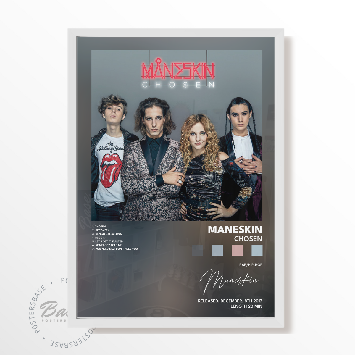 maneskin Chosen poster