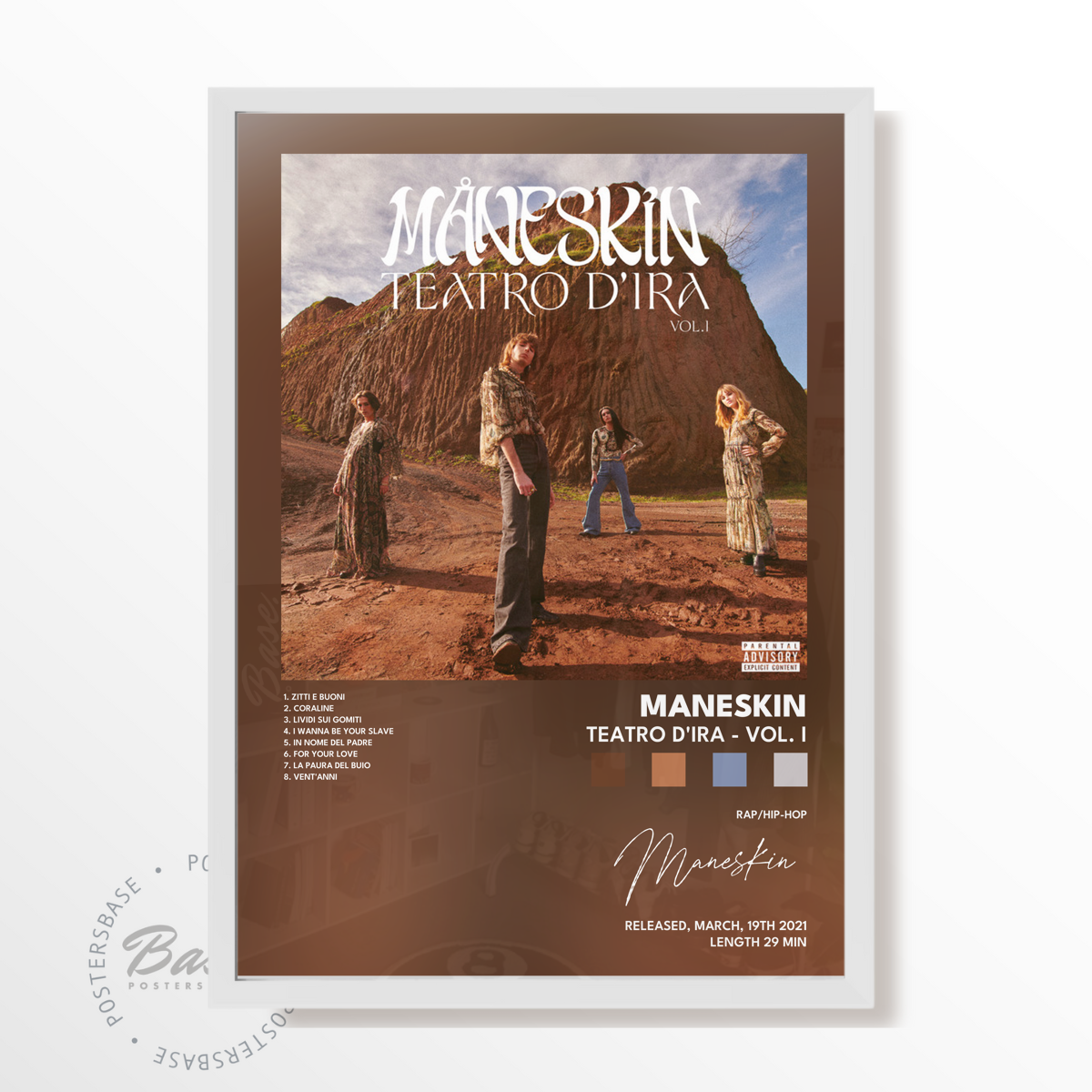 maneskin Teatro dira   Vol I poster