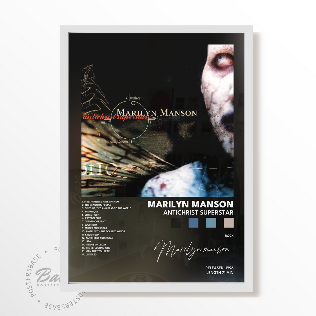 00s デッドストック marilyn manson 大判ポスター 2-Posters-marilyn-manson-