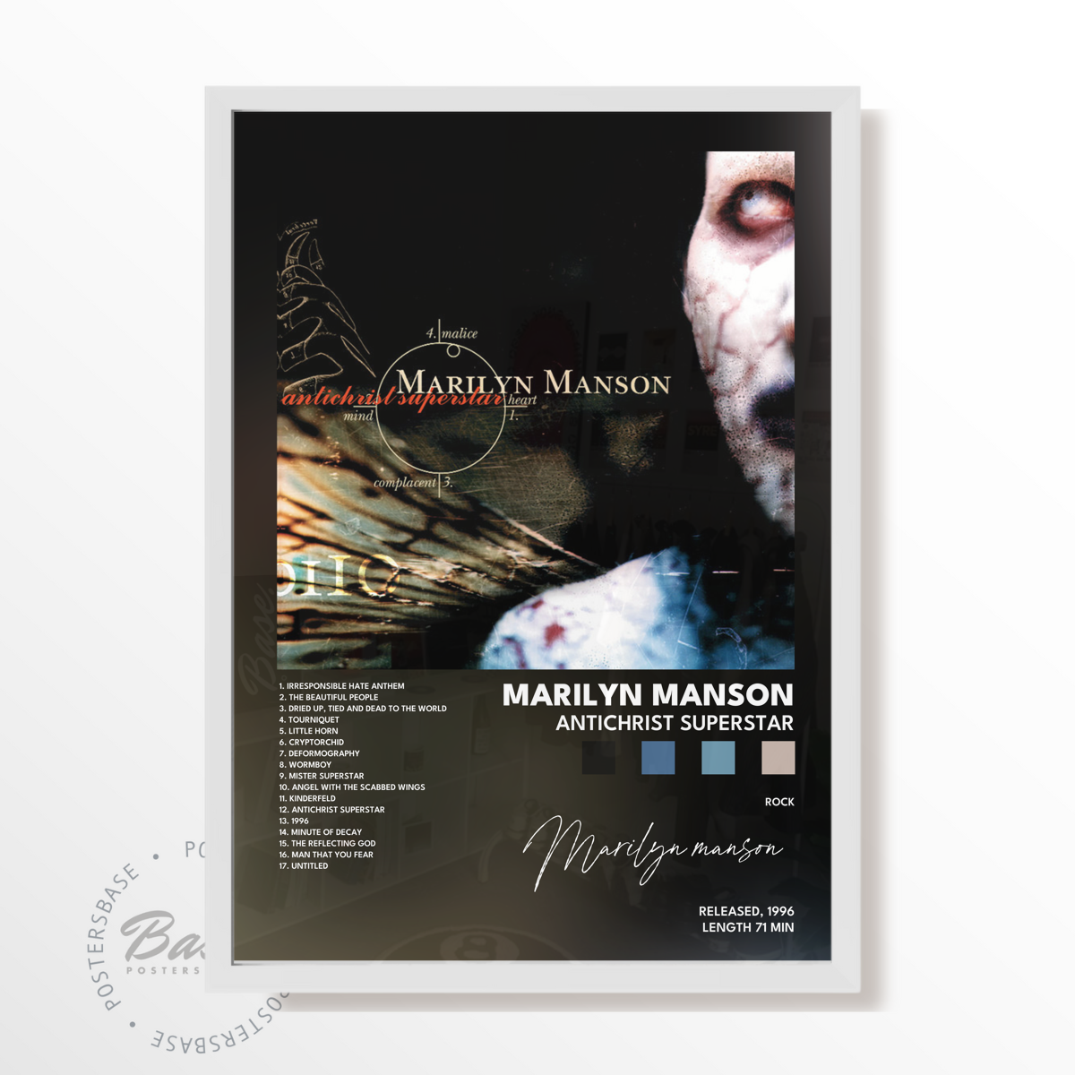 marilyn manson Antichrist Superstar poster