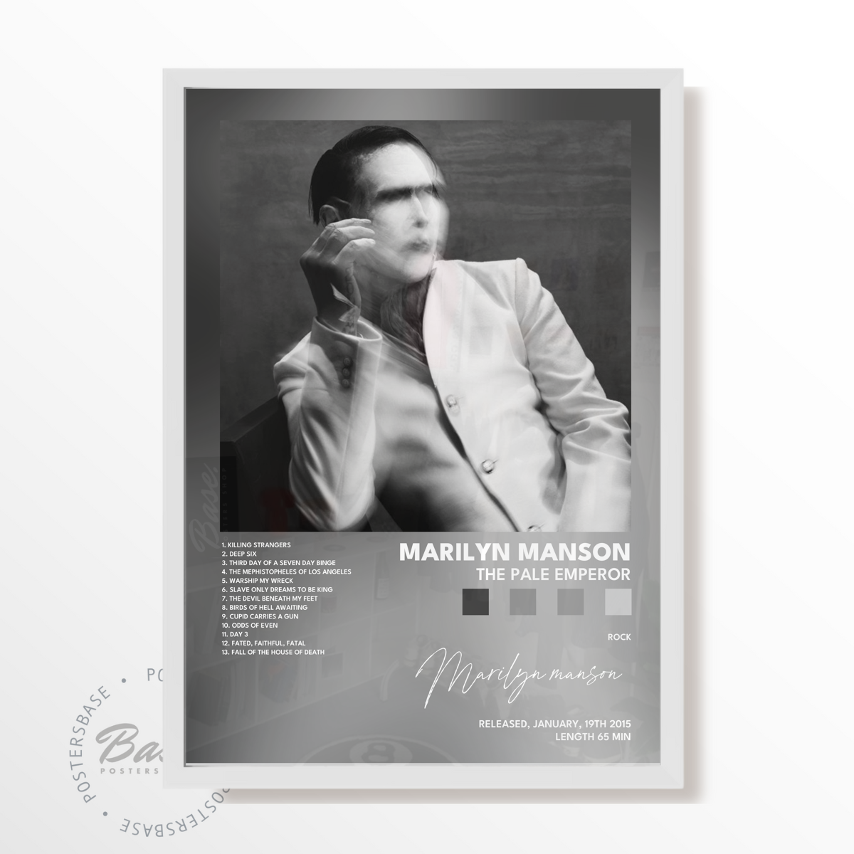 marilyn manson The Pale Emperor poster