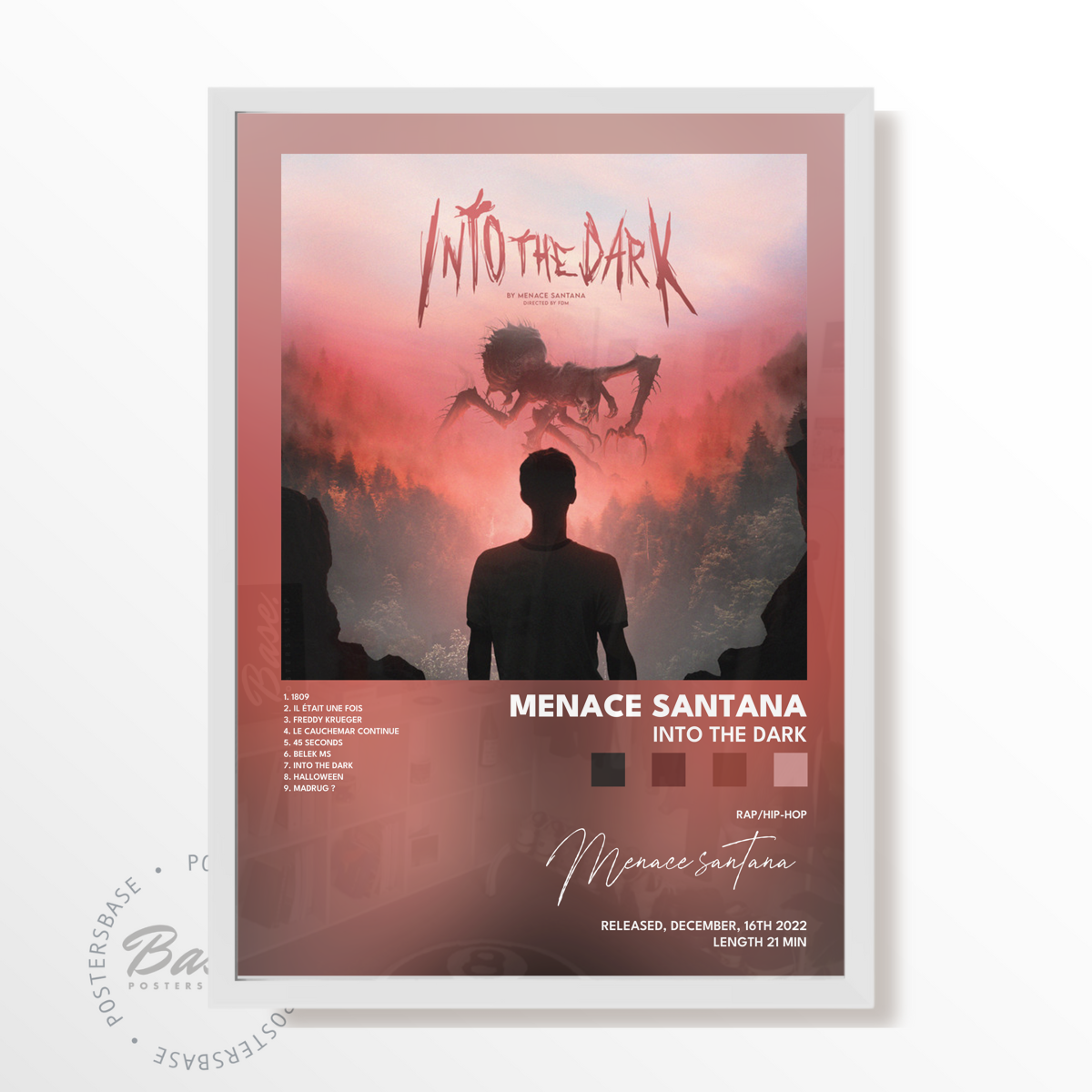 menace santana Into The Dark poster