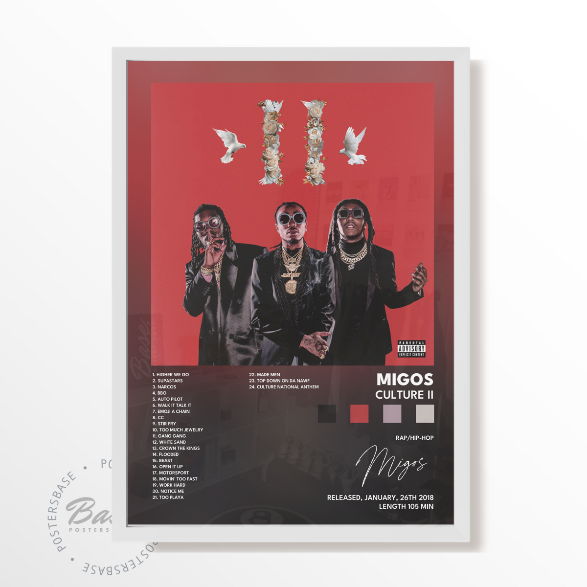 migos Culture II poster