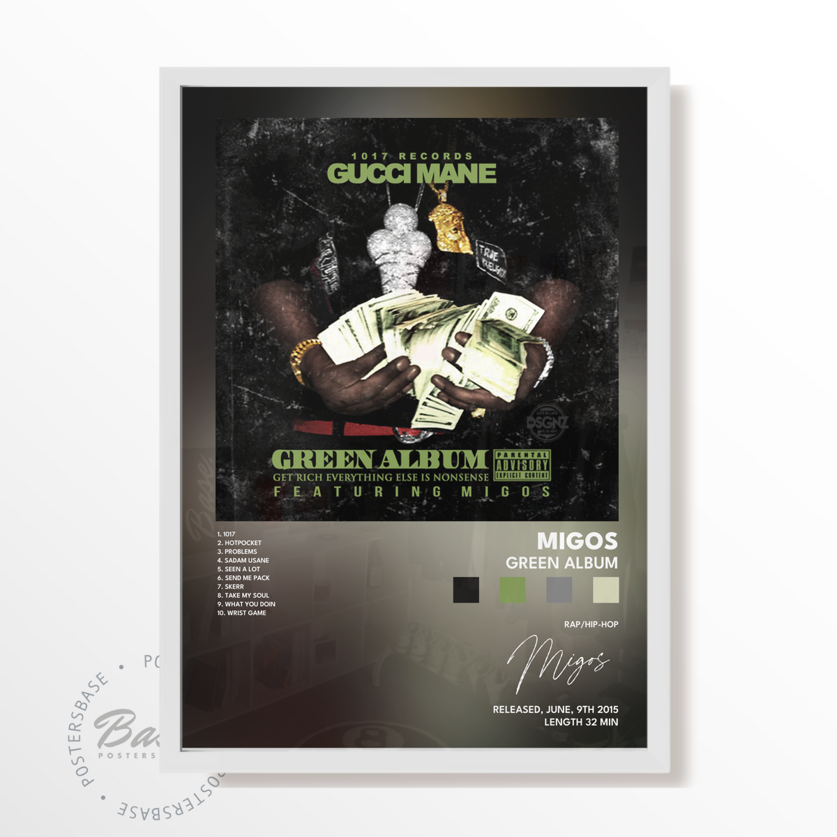 migos Green Album poster