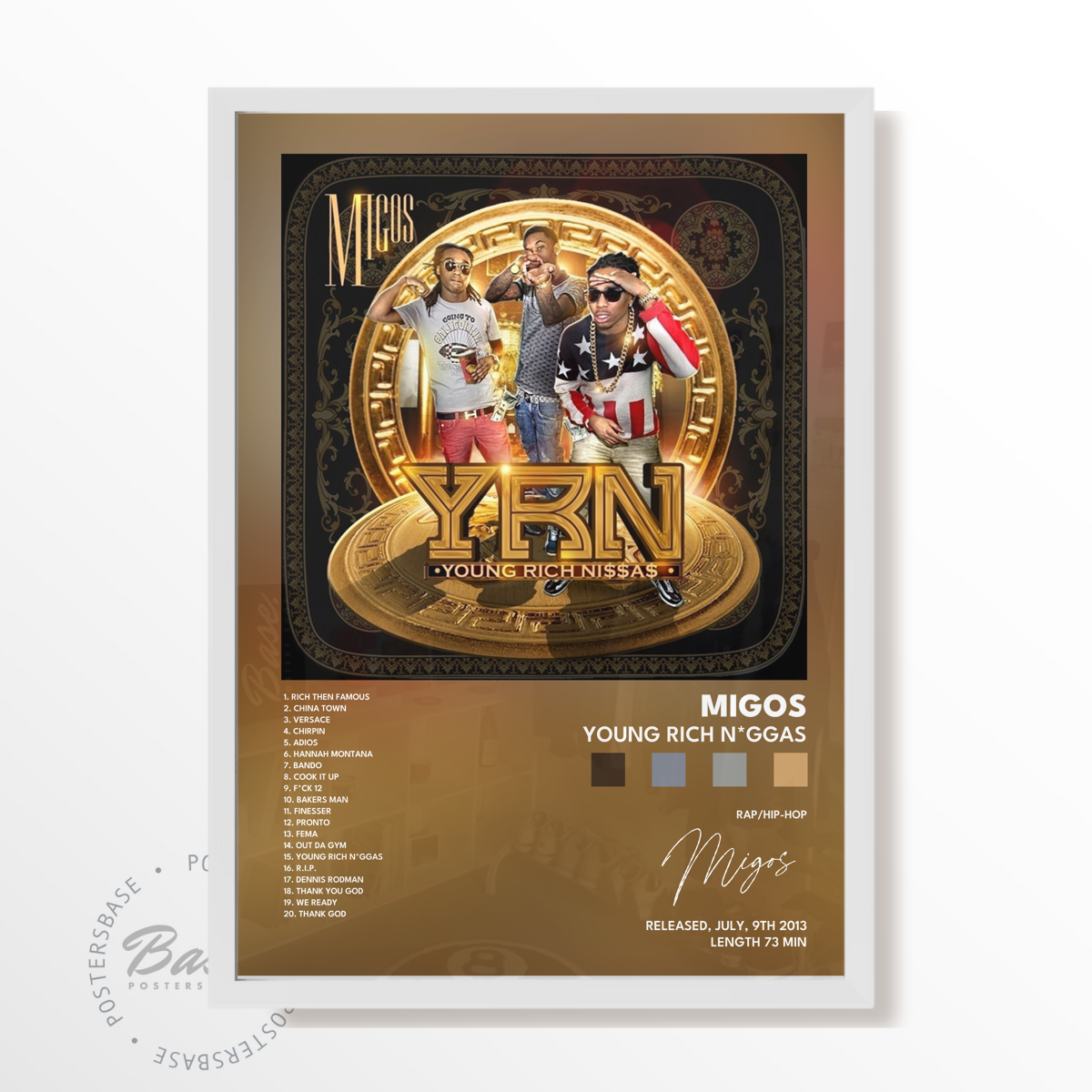 migos Young Rich Nggas poster