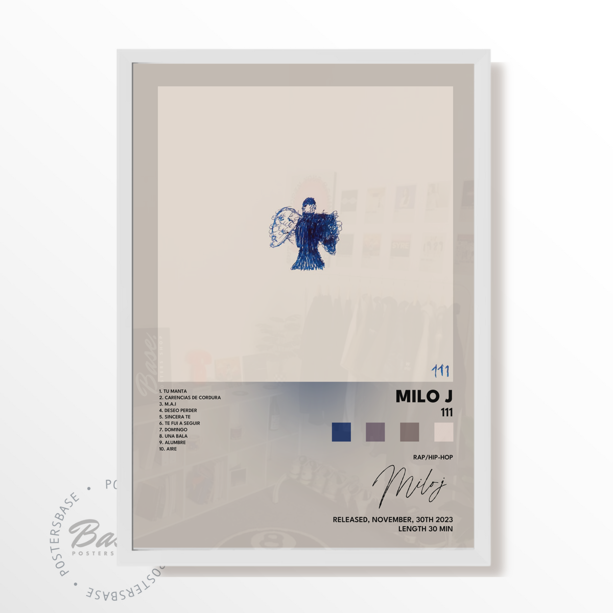 milo j 111 poster