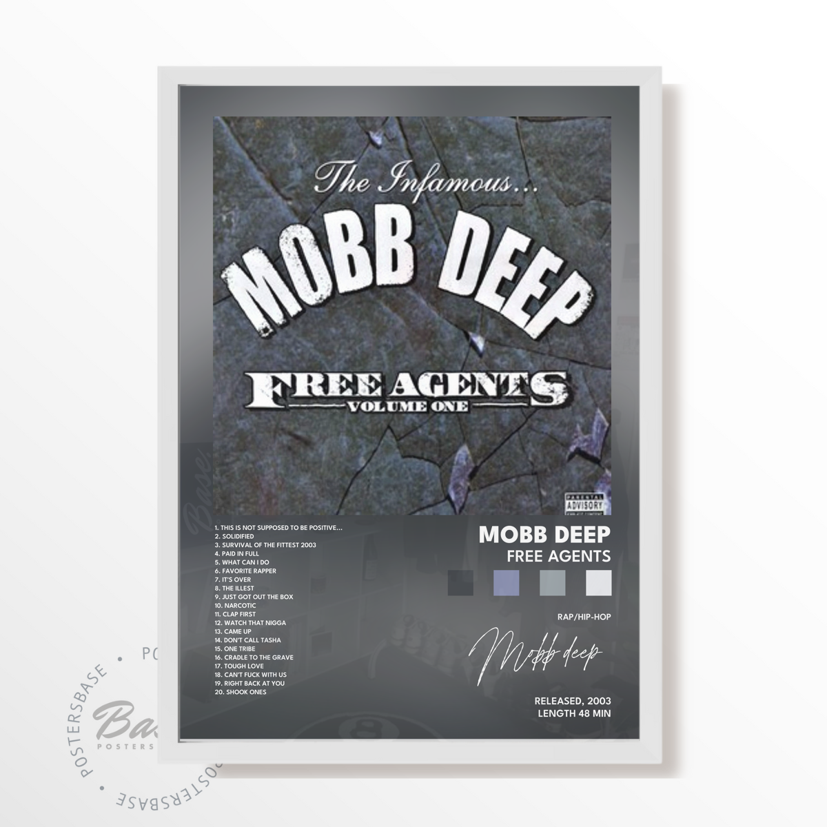 mobb deep Free Agents poster