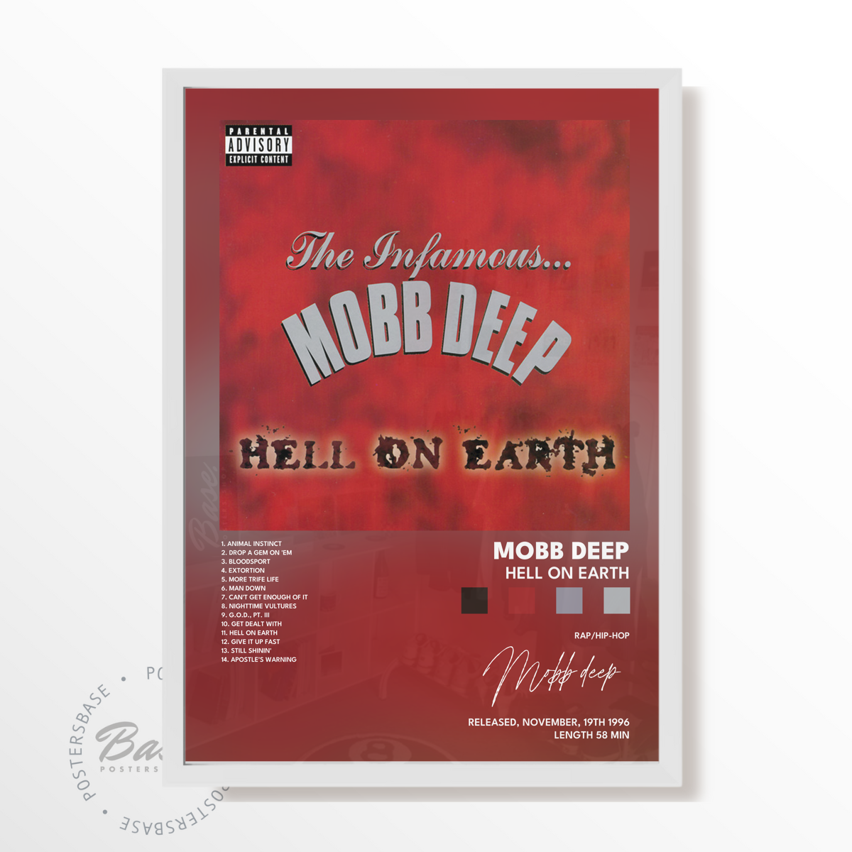 mobb deep Hell On Earth poster