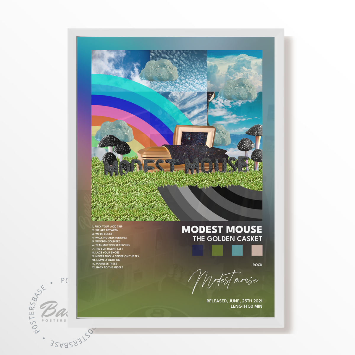 modest mouse The Golden Casket poster