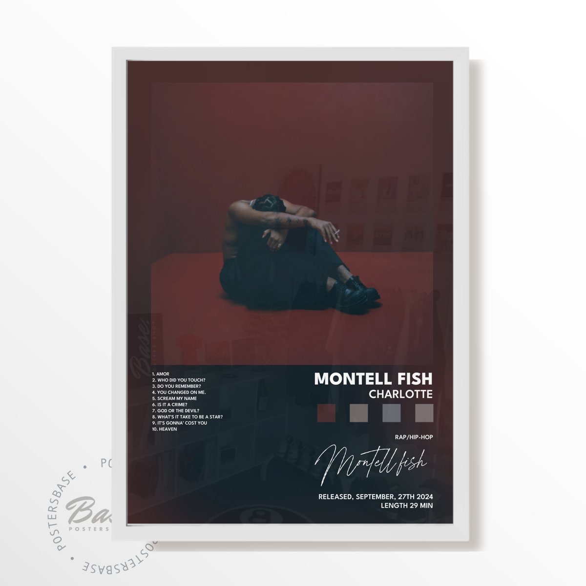 montell fish CHARLOTTE poster