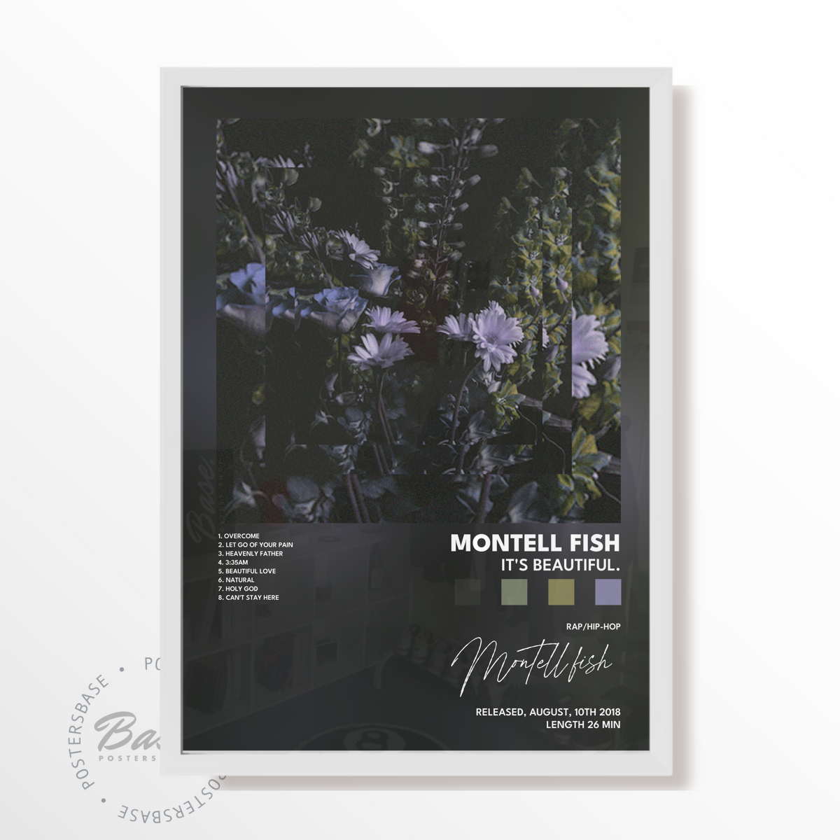 montell fish Its Beautiful poster