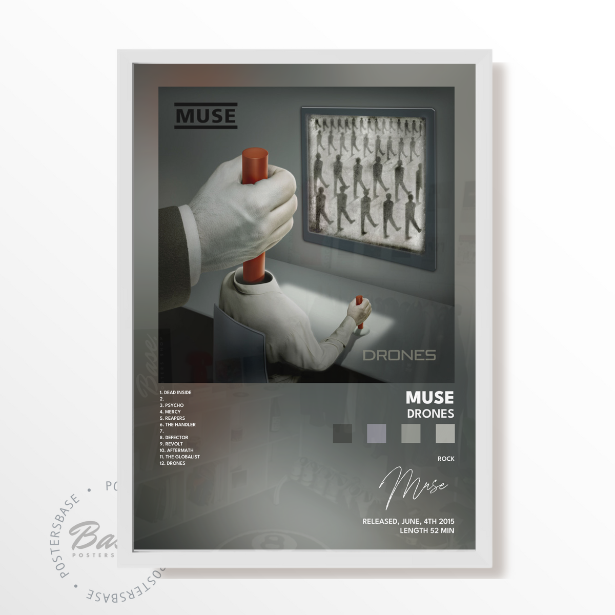 muse Drones poster