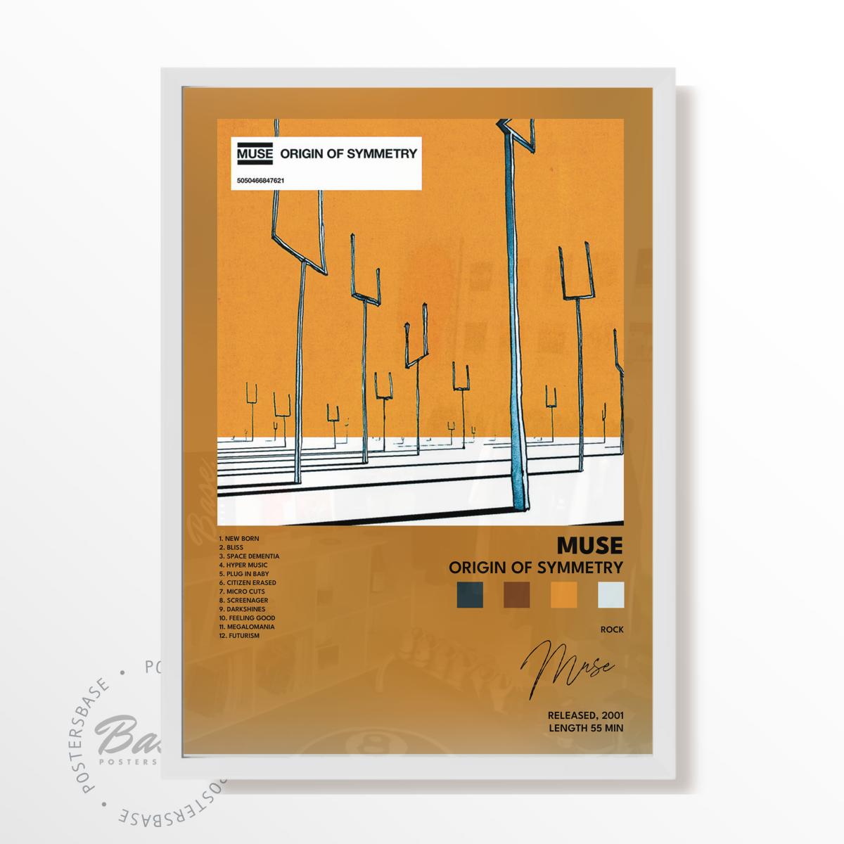 muse Origin of Symmetry poster