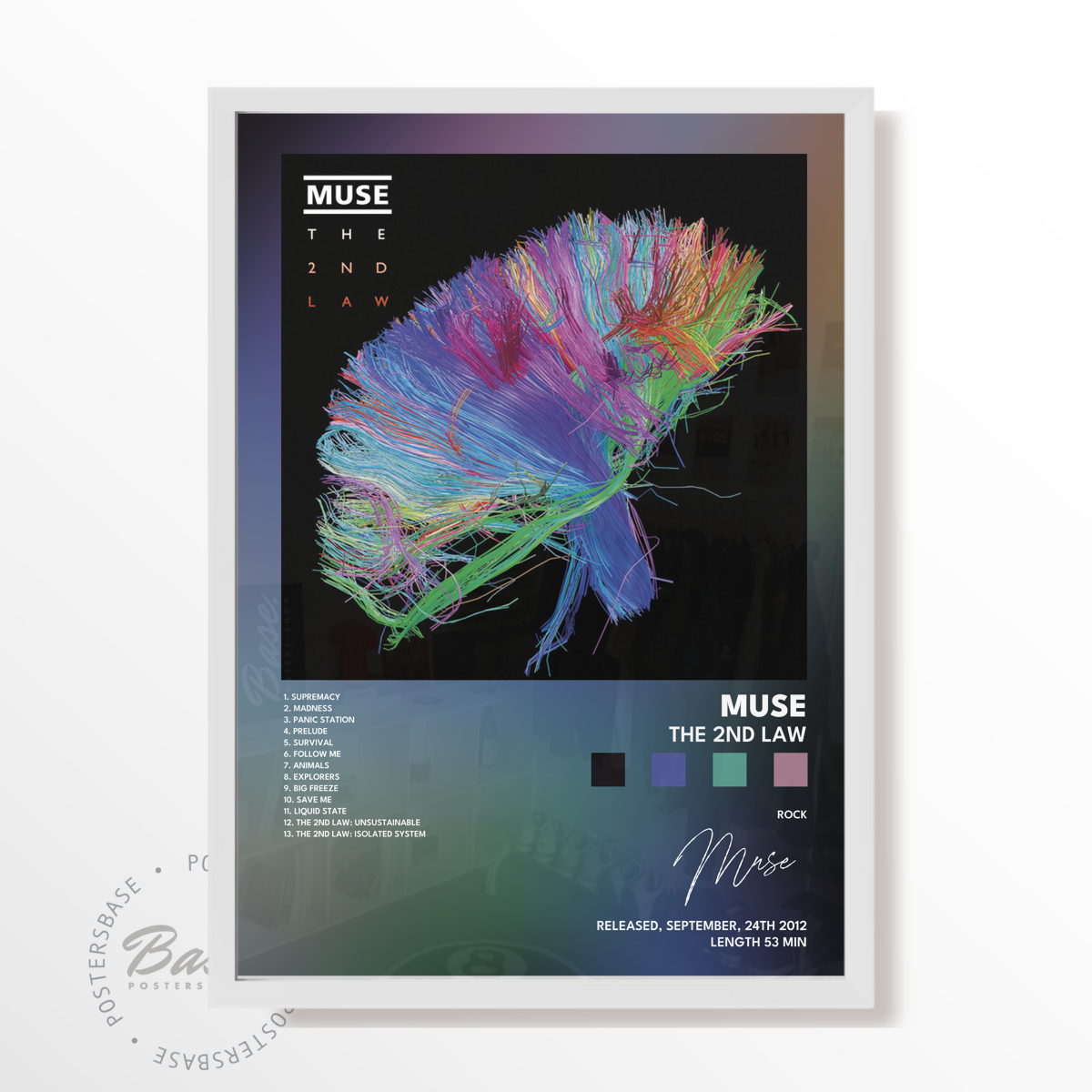 muse The 2nd Law poster