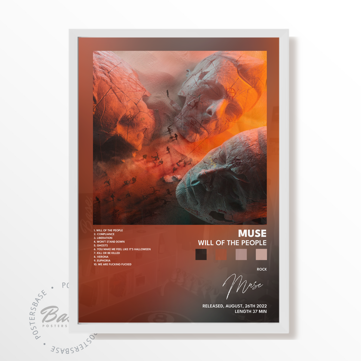 muse Will Of The People poster