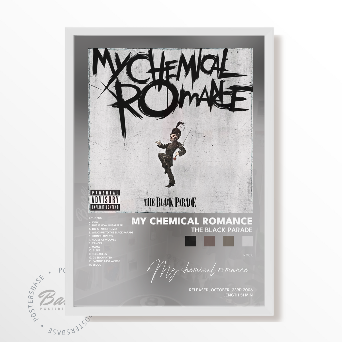 my chemical romance The Black Parade poster