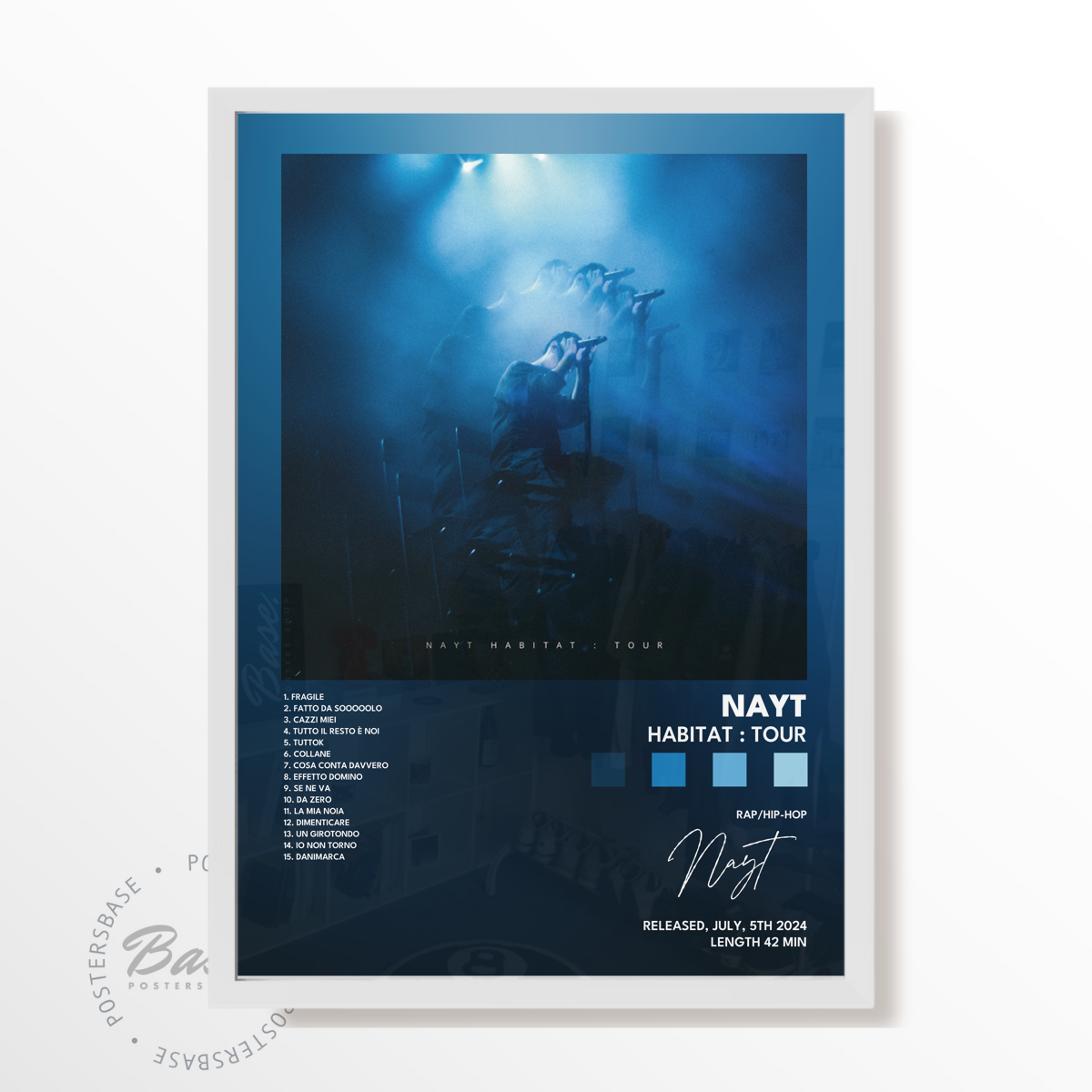 nayt HABITAT  tour poster