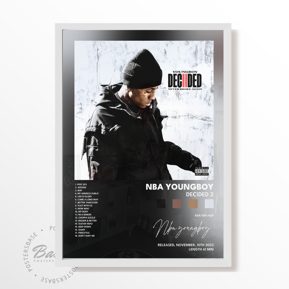 nba youngboy Decided 2 poster