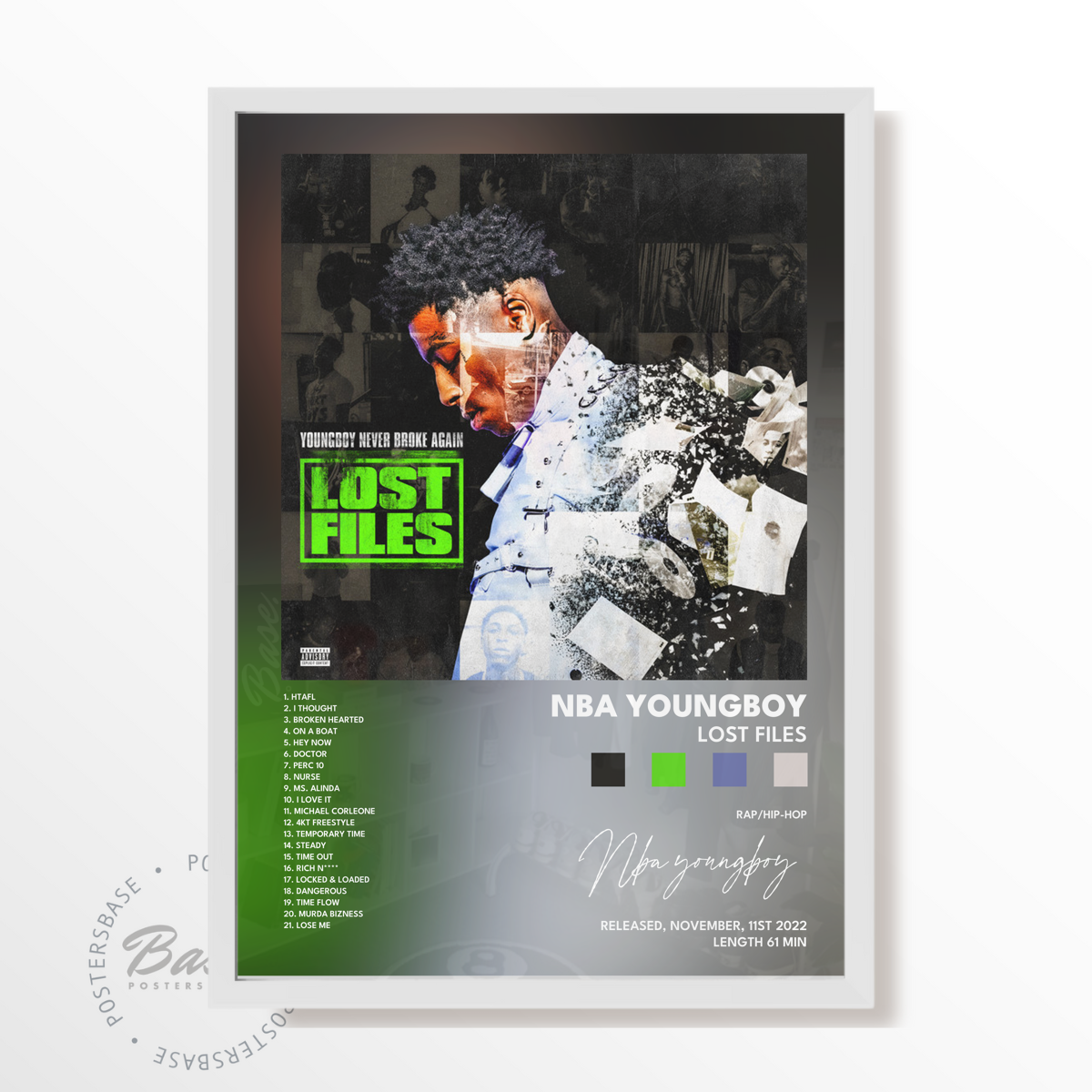 nba youngboy Lost Files poster