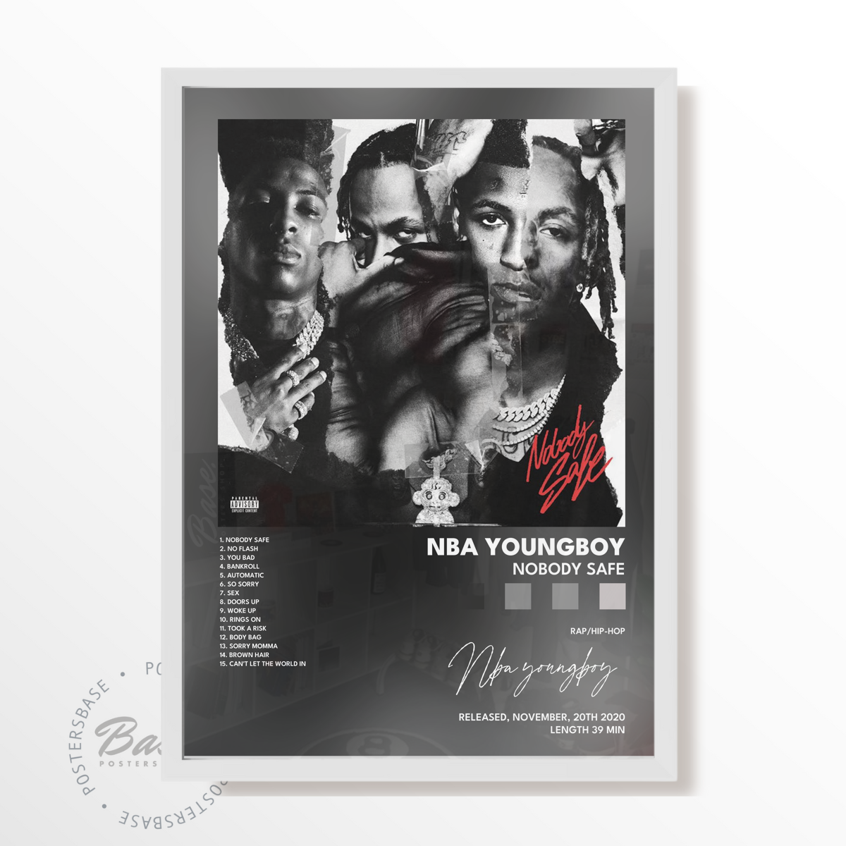 nba youngboy Nobody Safe poster