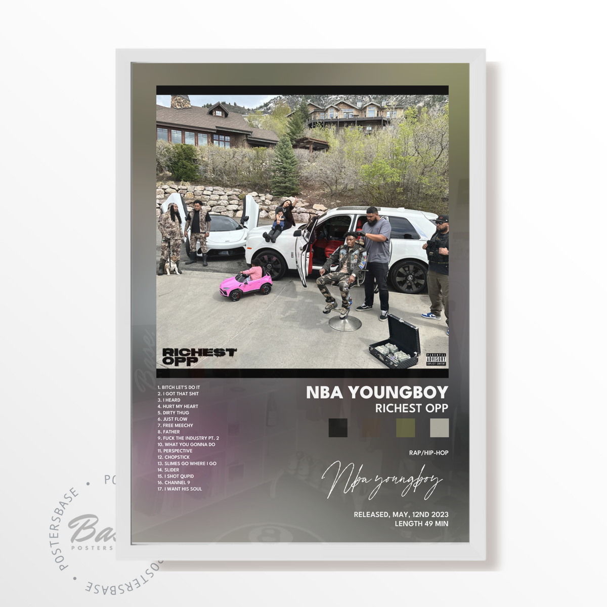 nba youngboy Richest Opp poster