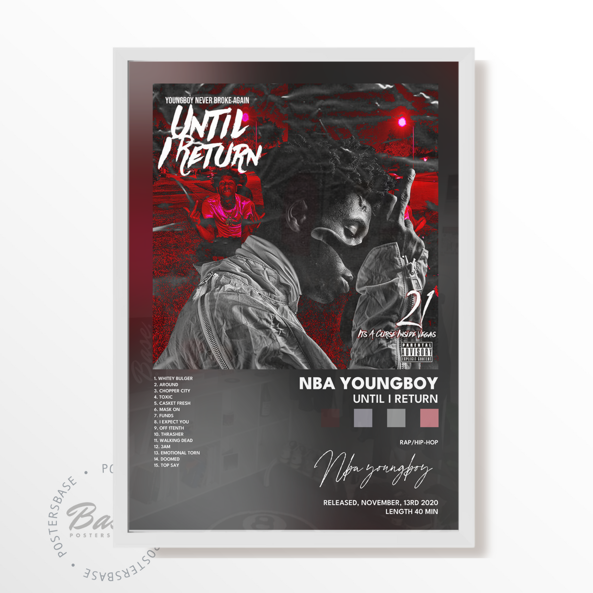 nba youngboy Until I Return poster