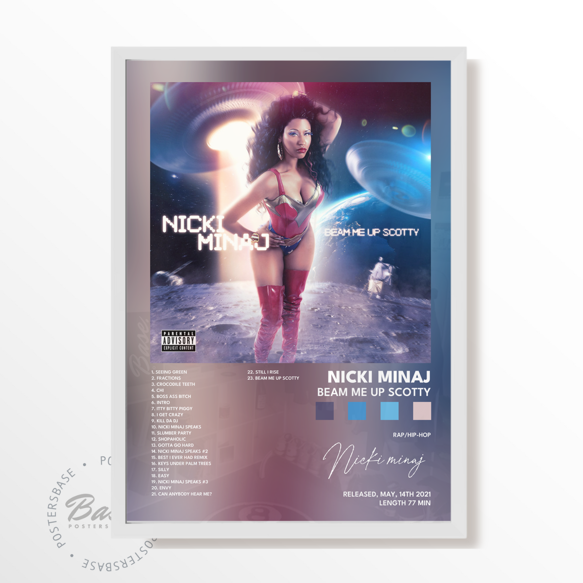 nicki minaj Beam Me Up Scotty poster