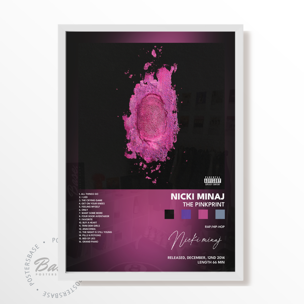 nicki minaj The Pinkprint poster