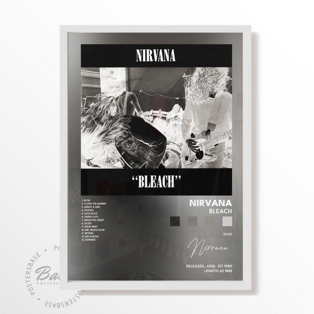 nirvana Bleach poster Poster – from 6.95€ | Free Shipping