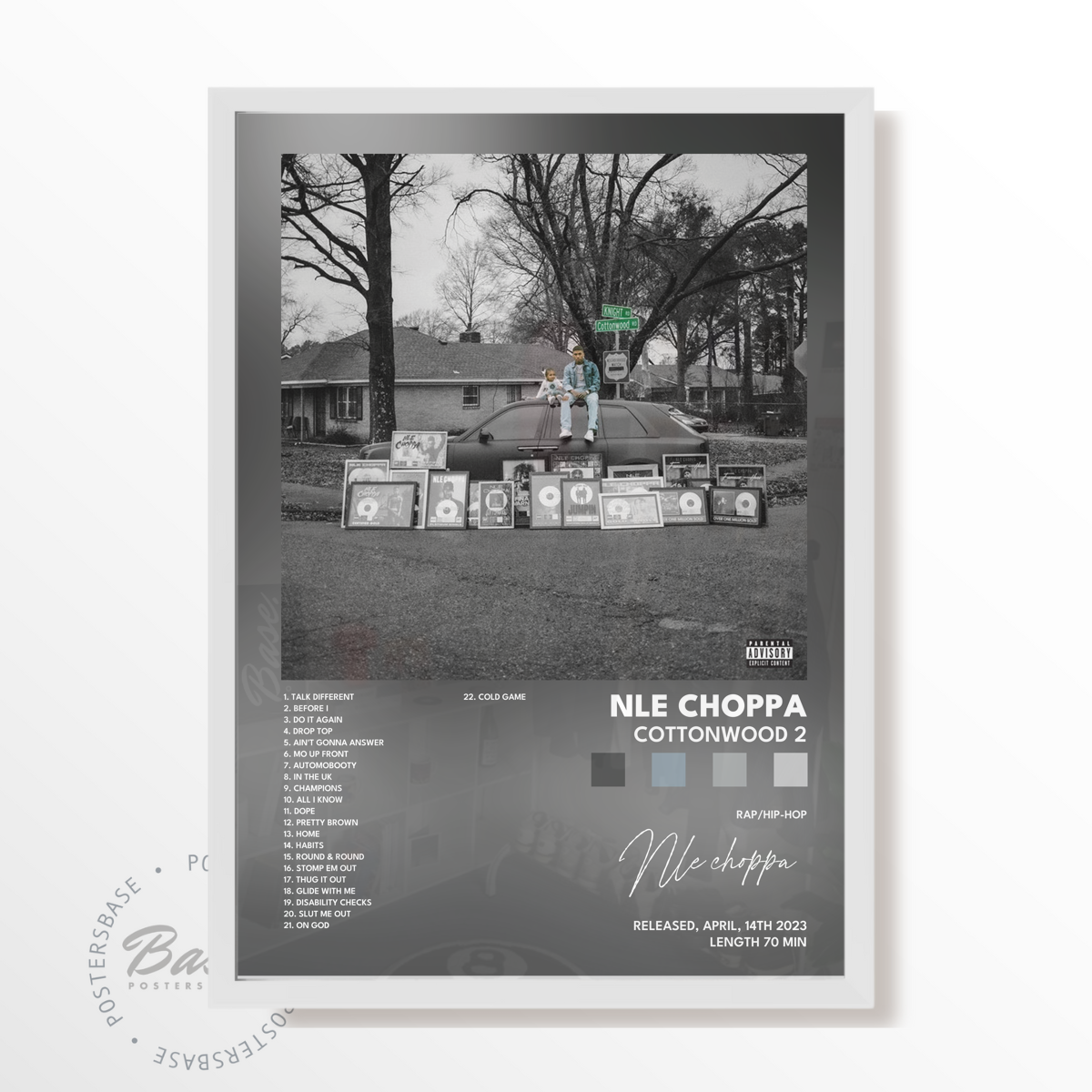 nle choppa Cottonwood 2 poster