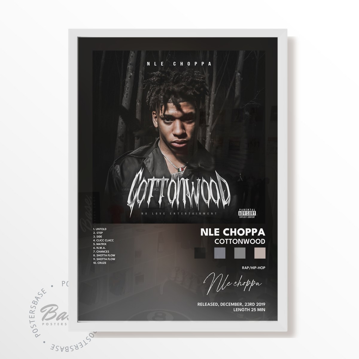 nle choppa Cottonwood poster