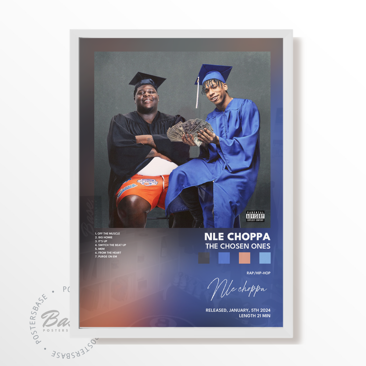 nle choppa The Chosen Ones poster