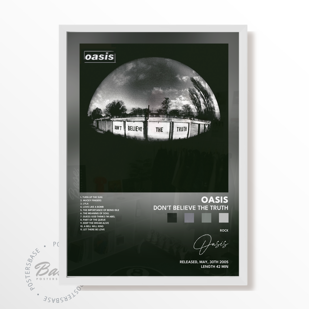 oasis Dont Believe The Truth poster