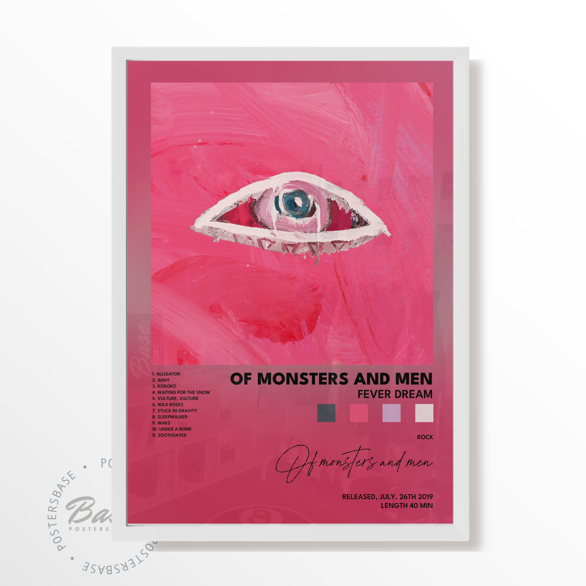 of monsters and men FEVER DREAM poster