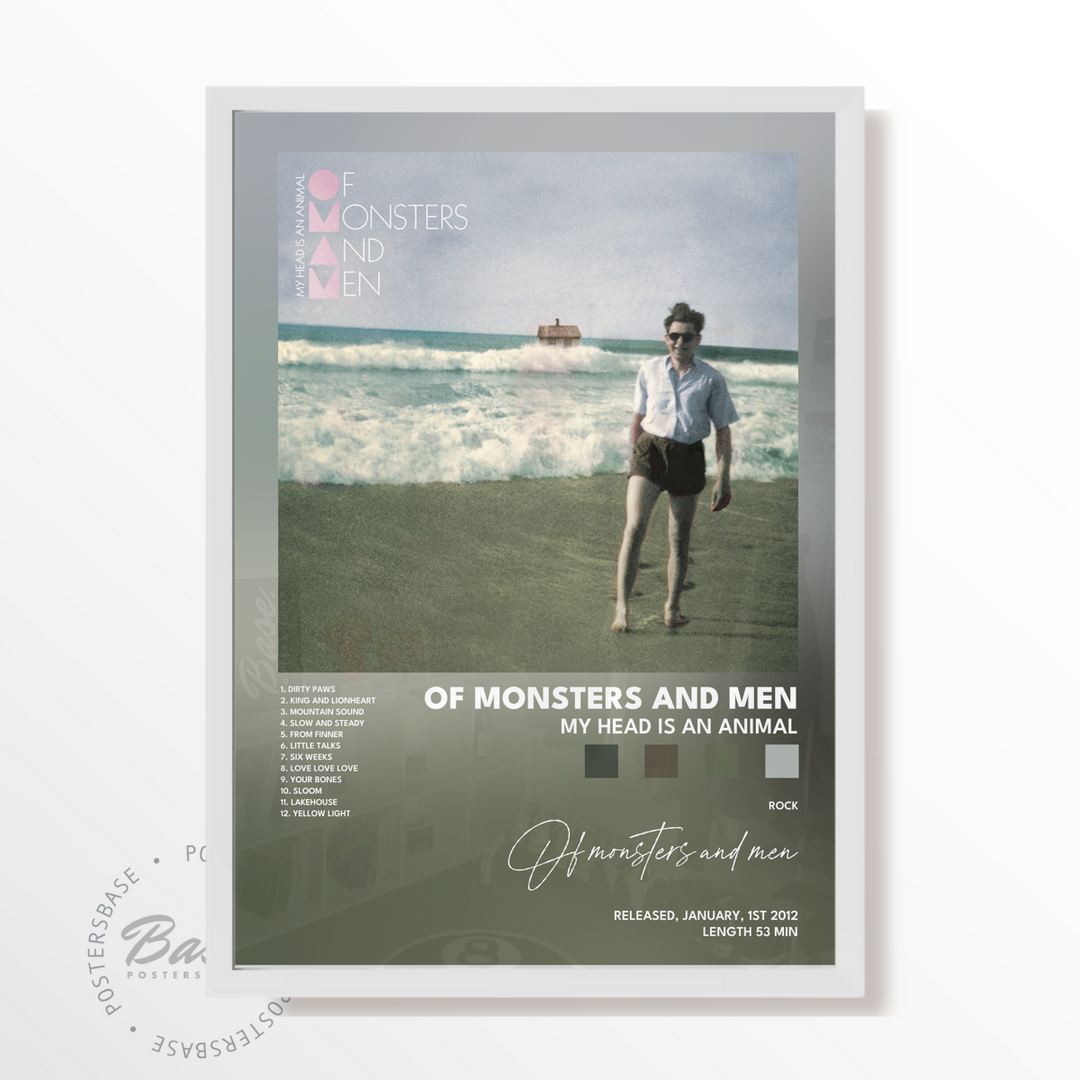 my head is an animal of monsters and men of monsters and men My Head Is An Animal poster