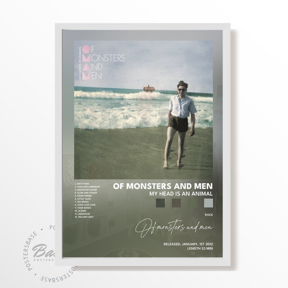 of monsters and men My Head Is An Animal poster