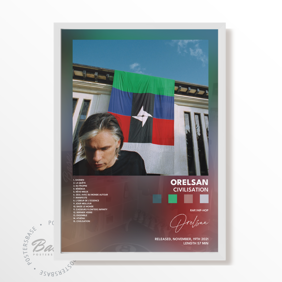 orelsan Civilisation poster