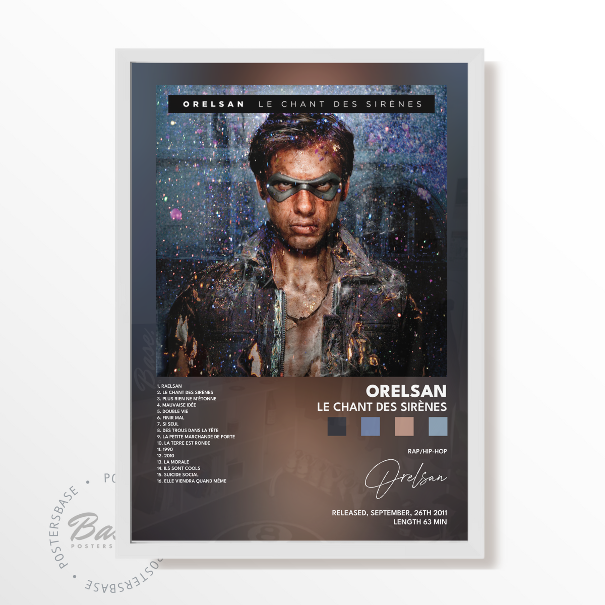 orelsan Le chant des sirènes poster