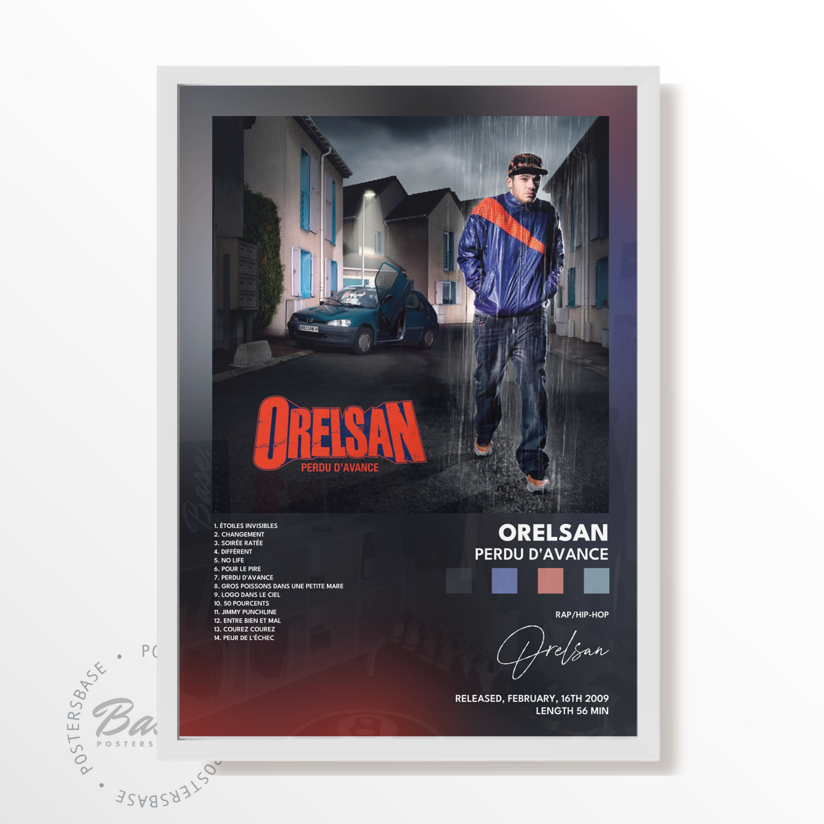 orelsan Perdu DAvance poster