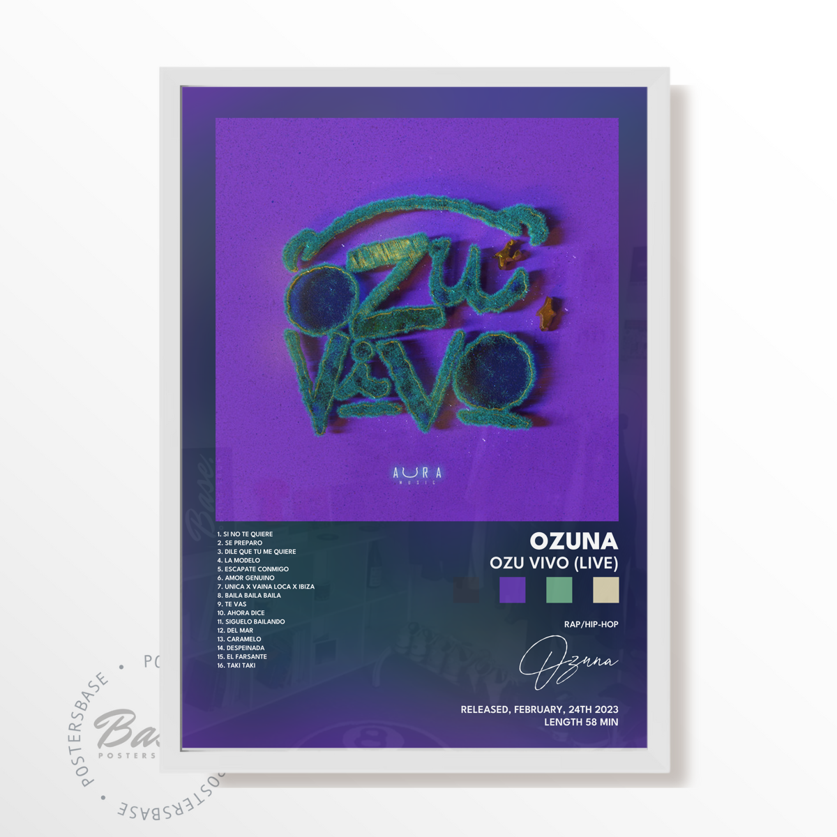 ozuna Ozu Vivo Live poster