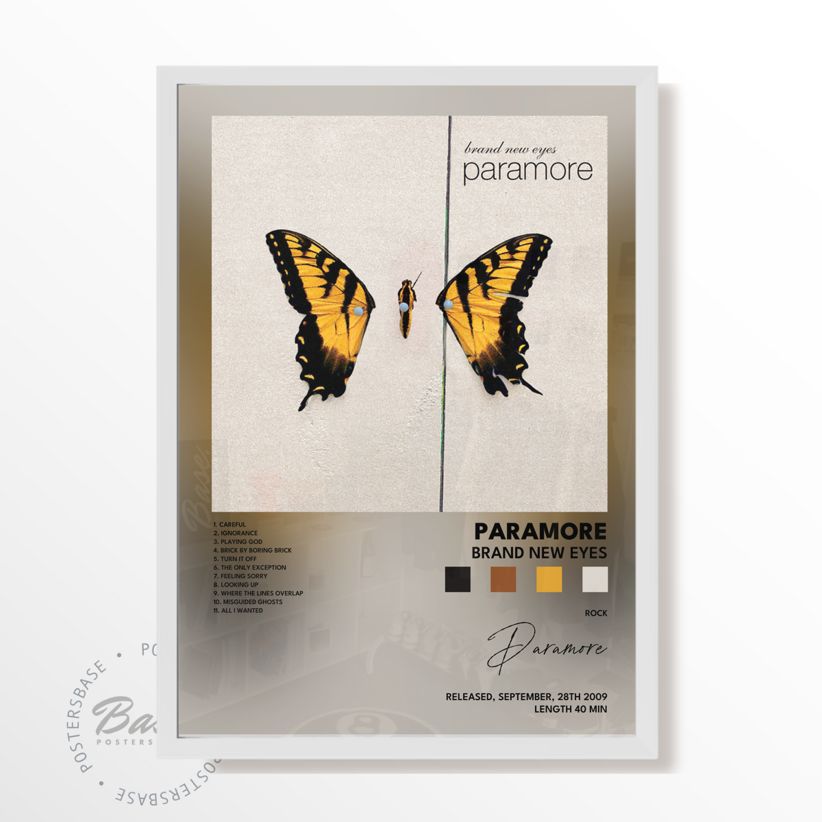 paramore Brand New Eyes poster