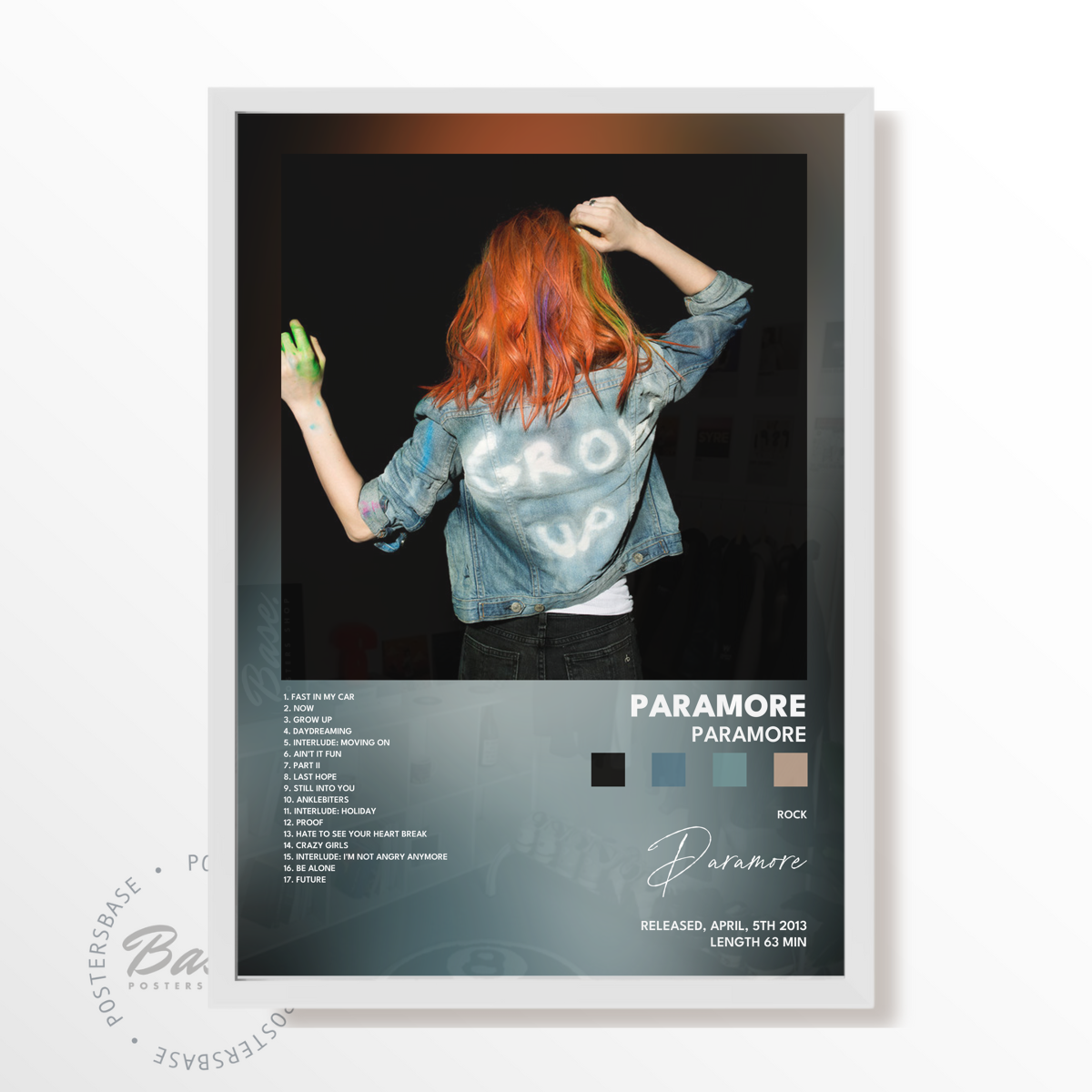 paramore Paramore poster